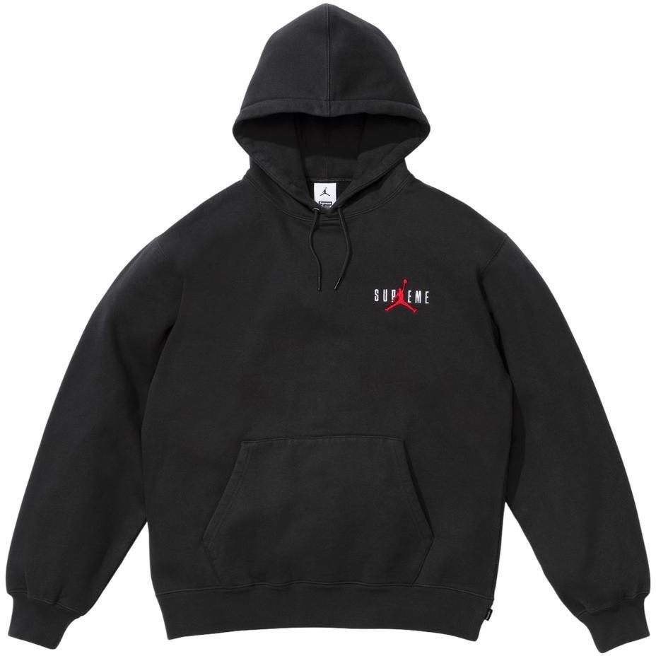 Supreme®/Jordan® Hooded Sweatshirt view 12